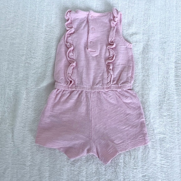 Carters Pink Romper - Picture 2 of 6